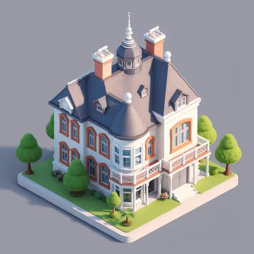 Isometric Mansions Polygon