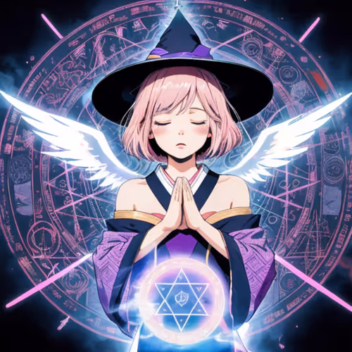 Strega Novizia Che Prega 2023 #000