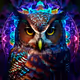 Psychedelic Owls