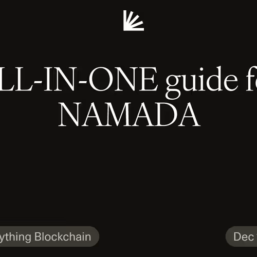 ALL-IN-ONE guide for NAMADA