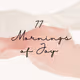 77 Mornings Of Joy