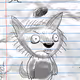 Doodle Wolf by Turtle🐢 x Reddit Collectible Avatars