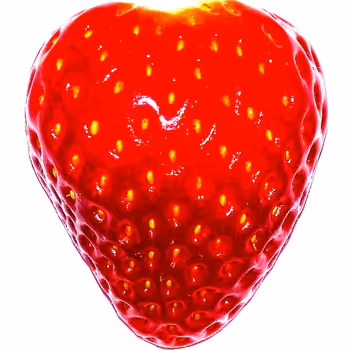 Japanese Strawberry Heart Flag