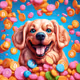 Bitcoin Candy Dog
