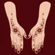 Mehndi on Two Hands