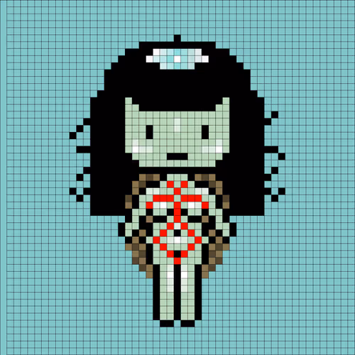 pixel monster
