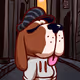 BACK ALLEY BASSET HOUND by Toe_Day x Reddit Collectible Avatars