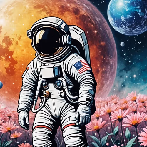 Cosmic blooms journey