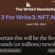 3 For Write3: NFT.NYC Edition