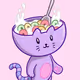 Kawaii Crunch Kitty by pinkgirlb x Reddit Collectible Avatars