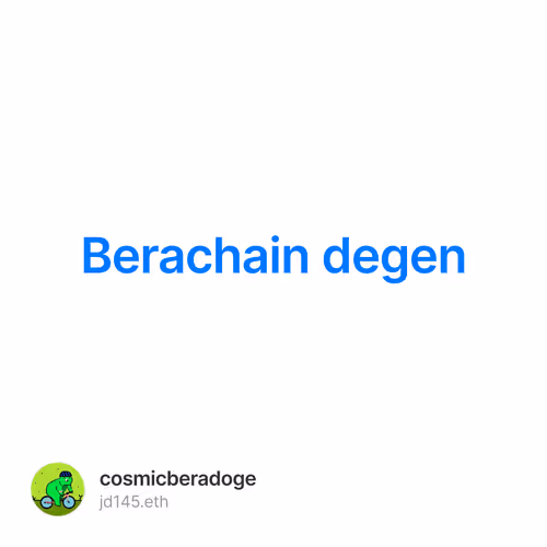 Berachain degen