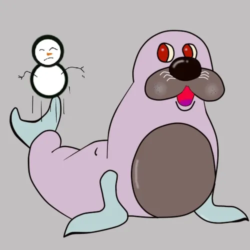 Funny Bored Seals