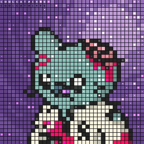 Cool Cats Pixels