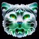 Emerald Cat Badge