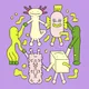 Squid Squad Star Dance by Jay Daniel Wright