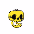Floating Skulls