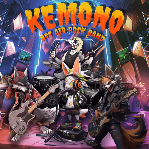 NFT Rock Band-KEMONO-