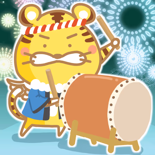 たいこでどどん！なトラツバちゃん