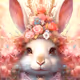 Rose Rabbit Goddess
