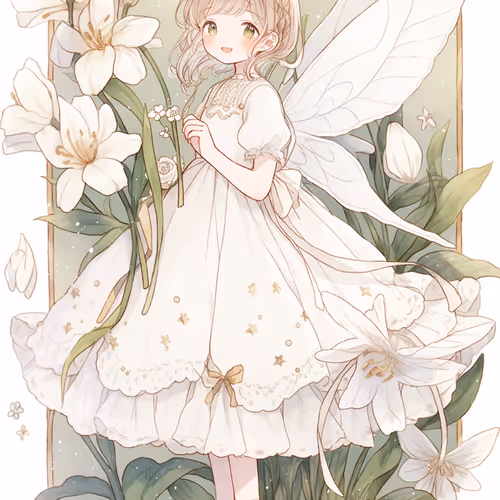 White Flower Fairy