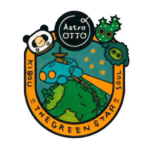 みどりのほしミッションバッジ