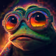 PFP Cyberpunk Pepe Frog