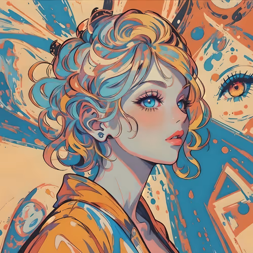 Colorful Charms: Animated Beauties