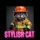 stylish cat characters