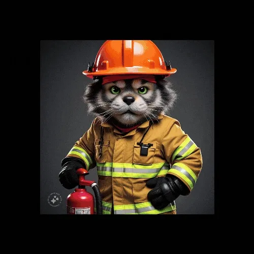 stylish cat characters