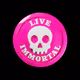 Immortal Promise Button Pink