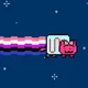 nyan cat space