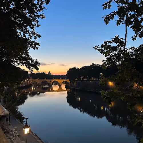 Sunset in Rome