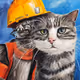 Construction Cats