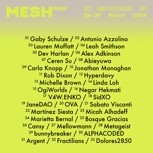 MESHfair 2024