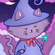 Sleepy Wizard Kitty by b x Reddit Collectible Avatars