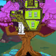 Topsy Turvy Treehouse Token- Cryptopunk Style