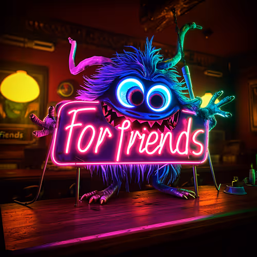 Lamp monster for Holders