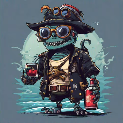 Pirates robot-monster