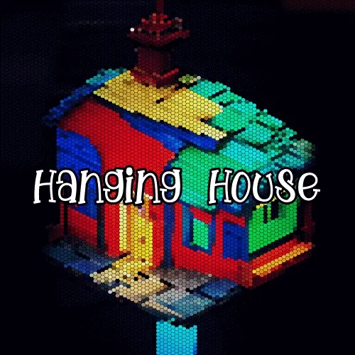 Hanging House - Pixelated