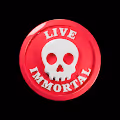 Immortal Promise Button Red