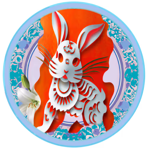 Lucky Joyous Rabbits 23