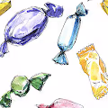 candy wrappers