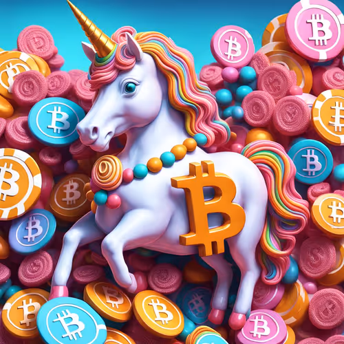 Bitcoin Candy Unicorn
