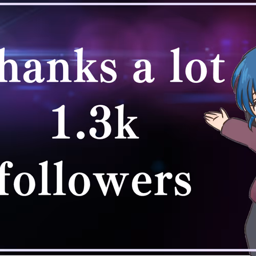 フォロワー1300人突破感謝記念NFT