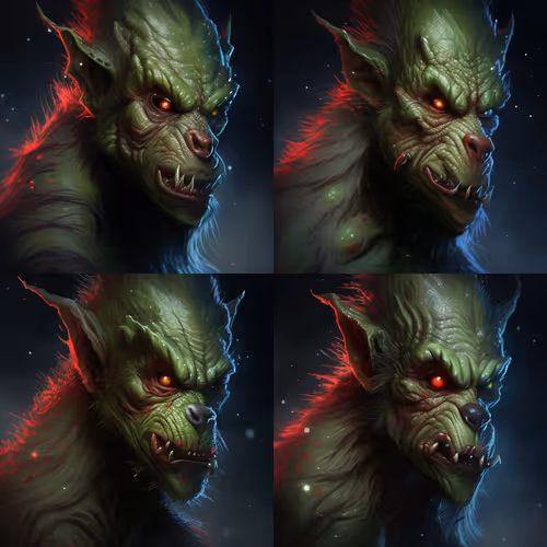 Grinch Werewolf