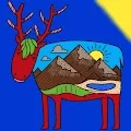 Moose with a view