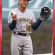 Milwaukee Brewers™ Kolten Wong Postseason Base Red 17 Rare