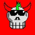 pixel skullsbit
