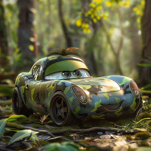 Whimsical Wheels: The Enchanted Forest Drive