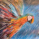 Colorful oil paintings